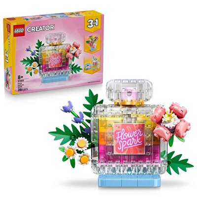 LEGO Creator 3’ü 1 Arada Çiçekli Dekoratif Parfüm Şişesi 31383
