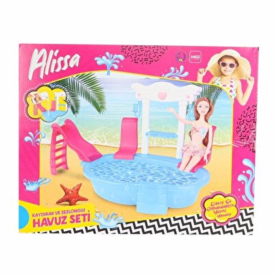 Alissa Havuz Seti Pembe Mayolu