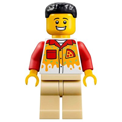 LEGO City Araçlarla Pizza Dağıtım Deneyimi 60496