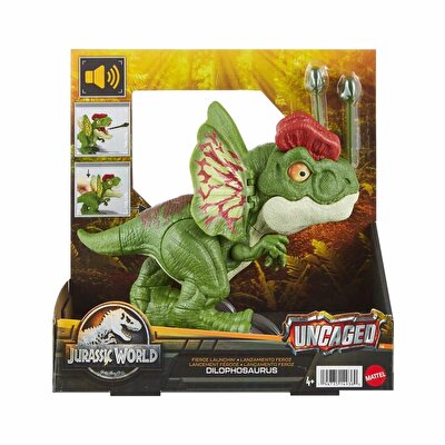 Jurassic World Uncaged İnteraktif Dilophosaurus Figürü HNT65