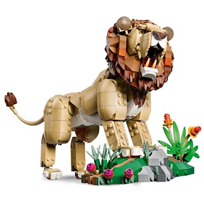 LEGO Creator 3’ü 1 Arada Vahşi Hayvanlar: Görkemli Aslan 31386