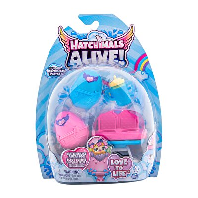 Hatchimals Alive Mama Sandalyesi Sarı Mavi Biberon