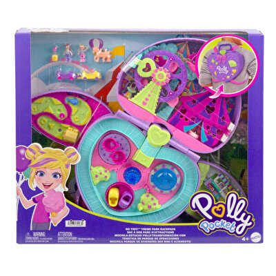 Polly Pocket Lunapark Sırt Çantası Oyun Seti̇