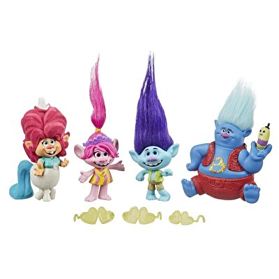Trolls World Tour Lonesome Flats Turu Figür Seti E8406