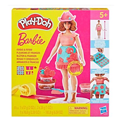 Play Doh Barbie Çiçekli ve Püsküllü Seti G1360