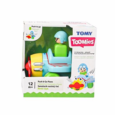 Toomies Renkli Araçlar Mavi Uçak