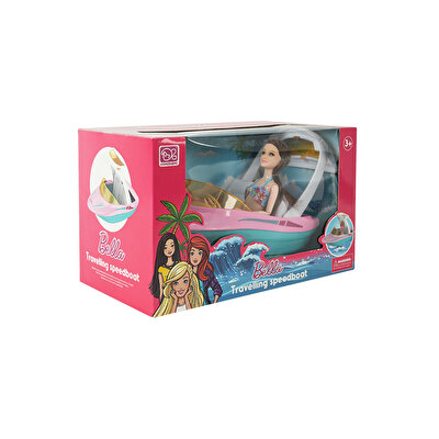 Bella Seyahat Sürat Teknesi Kahverengi Saçlı