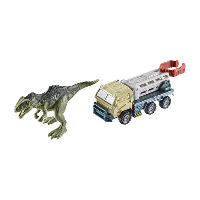 Matchbox Jurassi̇c World Di̇no Transporter Arabaları Giganotosaurus Loader JGM08