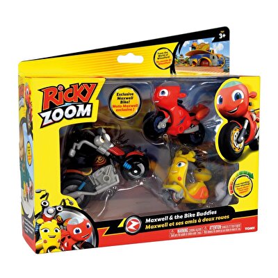 Ricky Zoom 3'lü Maxwell ve Motor Dostları Macera Paketi T20042