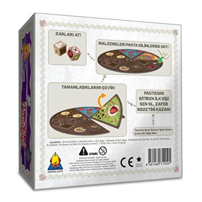 Zeren's Universe Pasta Şefi Kutu Oyunu