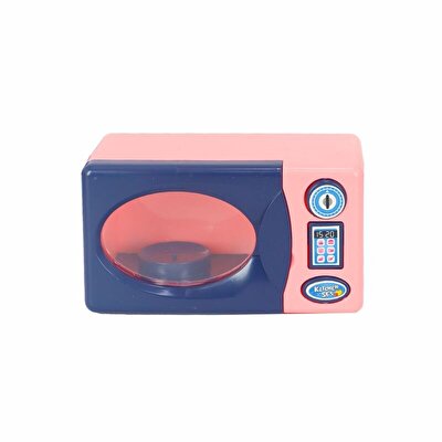 Pembe Mi̇krodalga. Kettle Ve Hamur Maki̇nesi̇ Mutfak Seti̇m