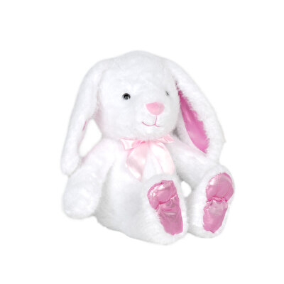 Beyaz Peluş Tavşan 50 Cm