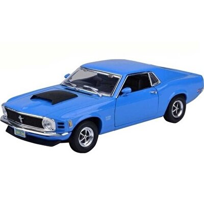 Motormax 1:24 1970 Ford Mustang Boss 429 Mavi