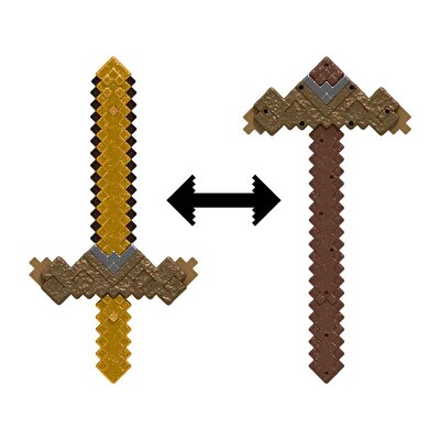 Minecraft 2'si 1 Arada Kılıç ve Kazma JKC15