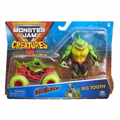 Monster Jam 1:64 Ölçekli Canavar Kamyon ve Bigtooth