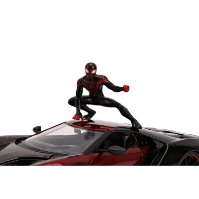 Jada Marvel's Spider-Man: Miles Morales 2017 Ford GT Araç ve Figür