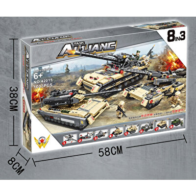 Teknik Tank 8 in 3 10003 Parça