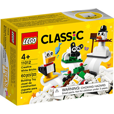 LEGO Classic Yaratıcı Beyaz Yapım Parçaları 11012