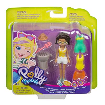 Polly Pocket ve Moda Aksesuarları Seti Gözlük Şapka Mayolu GMF77
