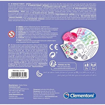 Clementoni Crazy Chic Bileklik Yapma Seti Ay Işığı Kolyeler