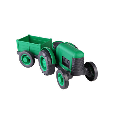 Let's Be Child Römorklu Traktör Yeşil