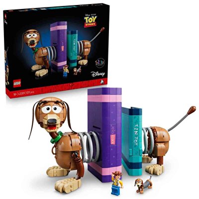 LEGO Disney ve Pixar Oyuncak Hikayesi Köpek Slinky Kitap Desteği 43301