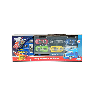 Taşınabilir Die Cast Metal Araçlı Kamyon LH500