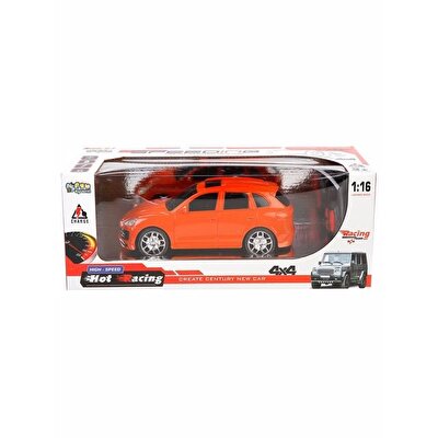 Uzaktan Kumandalı Şarjlı Spor Turuncu Araba