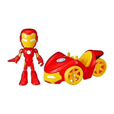 Spidey And His Amazing Friends Araç ve Fi̇gür İron Man F7458