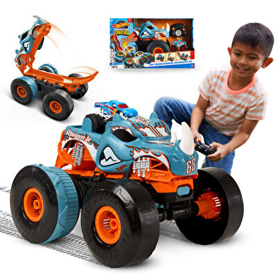 Hot Wheels Monster Trucks Uzaktan Kumandayla Dönüşen Rhinomite HPK27