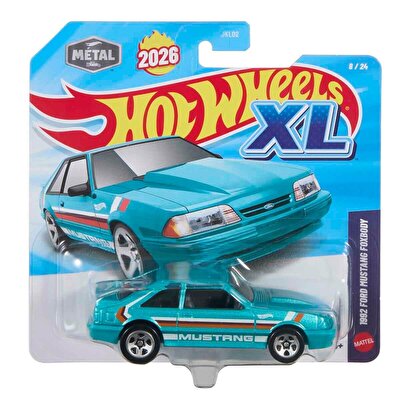 Hot Wheels Diecast XL Tekli Arabalar 1992 Ford Mustang Foxbody JKL05