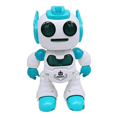 Uzaktan Kumandalı Sesli Disk Atan Robot Yeşil