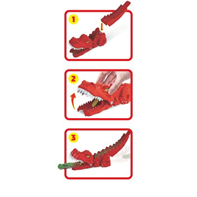 Hot Wheels Vahşi Fırlatıcılar Serisi Dino Launcher GVF42