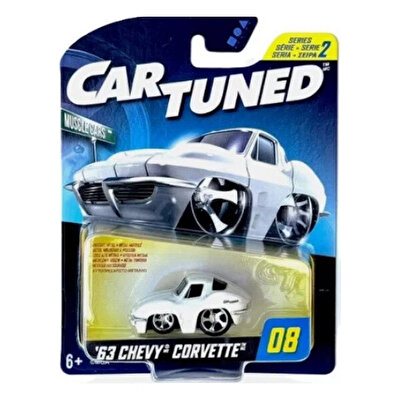 CarTuned JDM Seri 2 Arabalar 63 Chevy Corvette Beyaz