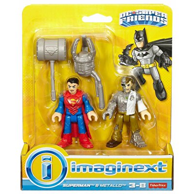Imaginext DC Super Friends Figürler Superman ve Metallo DFX91