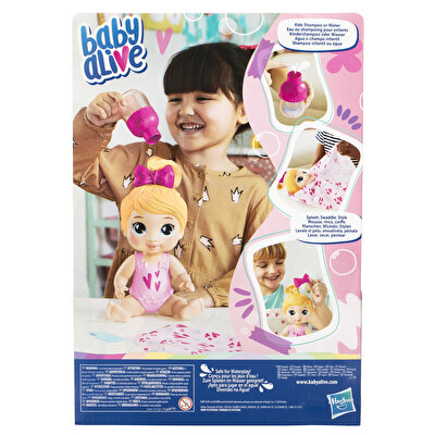 Baby Alive Bebeğimle Şampuan Eğlencesi Sarışın F9119