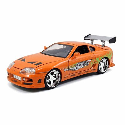 Jada 1:24 Fast Furious Brian’s Toyota Supra 1995 Model Araç