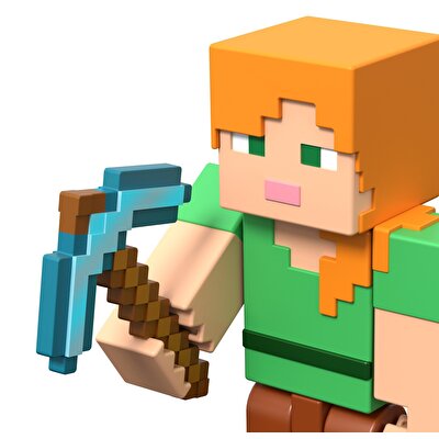 Minecraft Aksesuarlı Dungeon's Figürler Alex GTT49