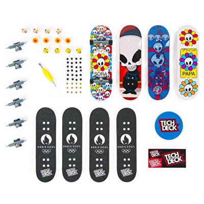 Tech Deck Paris 2024 Olympic Games Dörtlü Paket Sora