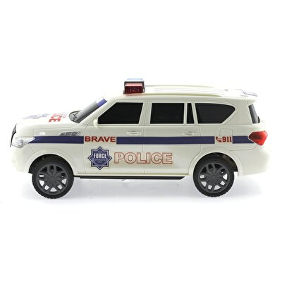 Sürtmeli Sesli ve Işıklı Suv Polis Arabası JM001