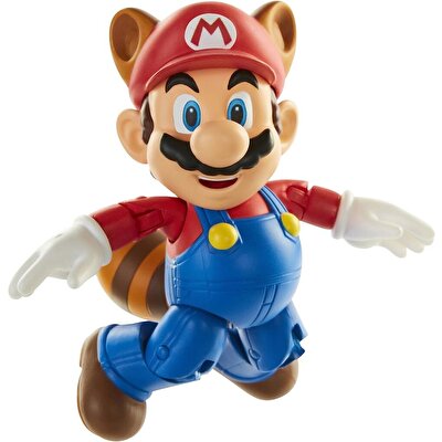 Ni̇ntendo Super Mari̇o Fi̇gürü Racoon Mari̇o 10 Cm