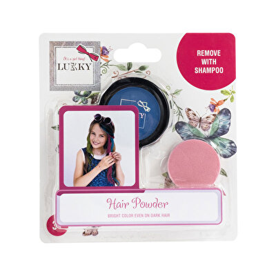 Lukky Süngerli Saç Tebeşiri Mavi