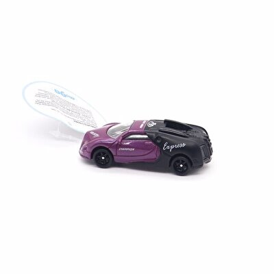 Die Cast Velocity Araba Mor Siyah