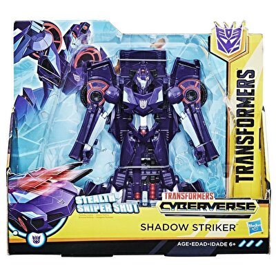 Transformers Cyberverse Büyük Figür Shadow Striker (E1910)