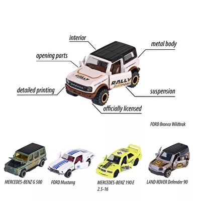 Majorette CastHeads Serisi 5'li Koleksiyon Paketi