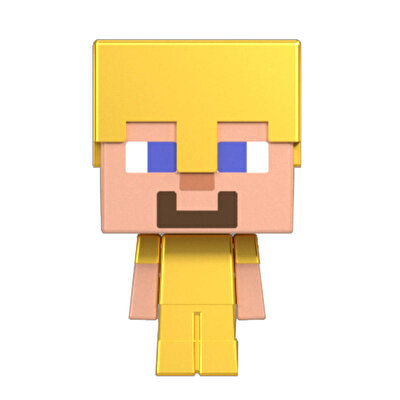 Minecraft Mini Figürler Gold Armor Steve HDW01