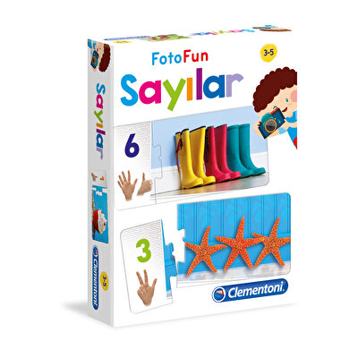 Clementoni Oyna ve Öğren Foto Fun Sayılar