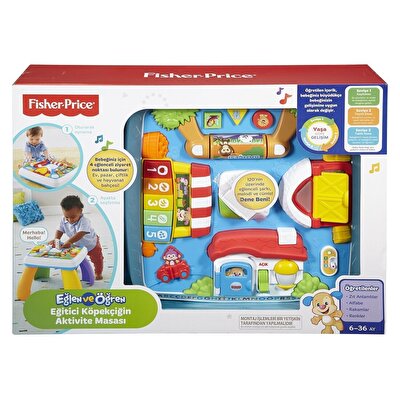 Fisher Price L&L Eğitici Köpekçiğin Aktivite Masası
