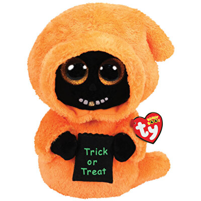 TY Beanie Boos Altın Dişli Turuncu Ghoul Cadılar Bayramı Peluş 25 Cm