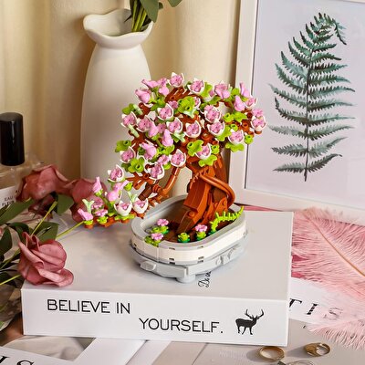 Mega Blok Çiçek Bonsai Ağacı 451 Parça